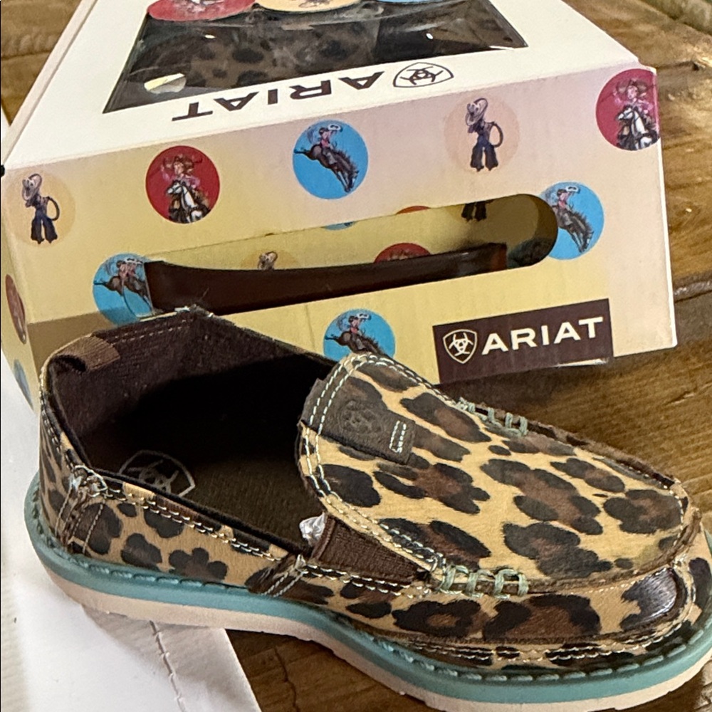 Ariat Kids'  Leopard Print Lil’ Stompers Natalie